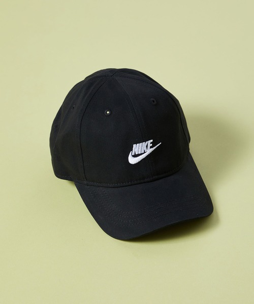NIKE(ナイキ)の「NIKE NAN FUTURA CURVE BRIM CAP(キャップ・キッズ・クリーム/ブルー/ピンク/ブラック・FREE)」の1枚目の写真