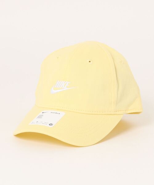 NIKE(ナイキ)の「NIKE NAN FUTURA CURVE BRIM CAP(キャップ・キッズ・クリーム/ブルー/ピンク/ブラック・FREE)」の8枚目の写真