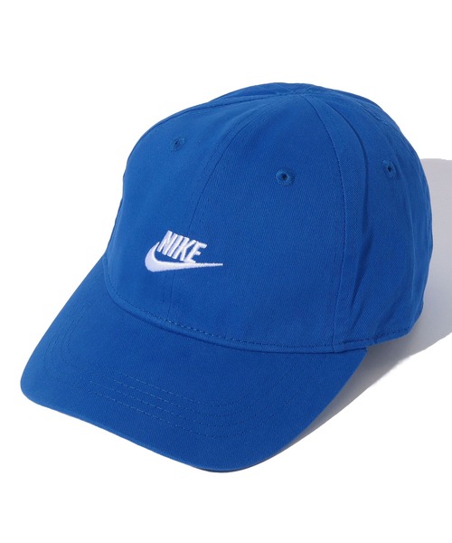 NIKE(ナイキ)の「NIKE NAN FUTURA CURVE BRIM CAP(キャップ・キッズ・クリーム/ブルー/ピンク/ブラック・FREE)」の7枚目の写真