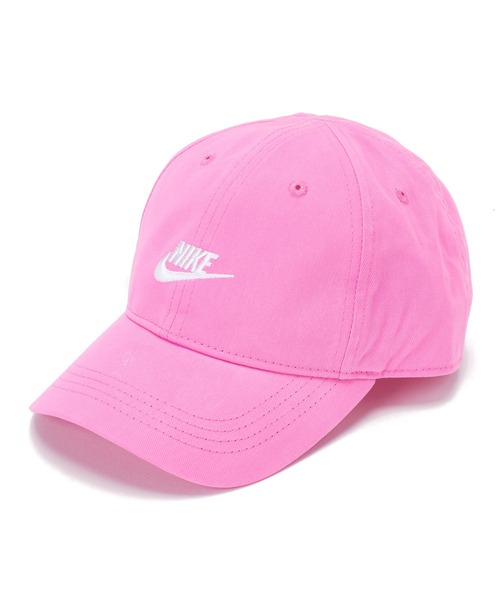NIKE(ナイキ)の「NIKE NAN FUTURA CURVE BRIM CAP(キャップ・キッズ・クリーム/ブルー/ピンク/ブラック・FREE)」の16枚目の写真