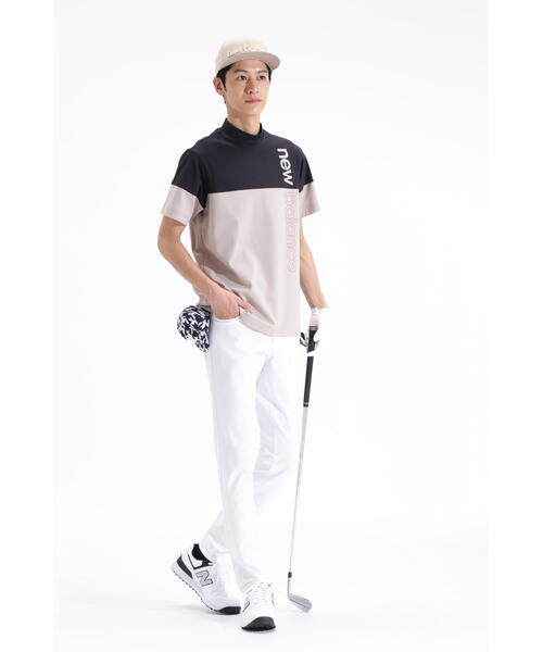 New Balance Golf(ニューバランスゴルフ)の「【new balance golf】接触冷感 半袖 モックネック プルオーバー (MENS SPORT)(Tシャツ/カットソー・メンズ・ブラック/ベージュ/ホワイト/ホワイト系その他・LARGE/X-LARGE/MEDIUM/XX-LARGE)」の5枚目の写真