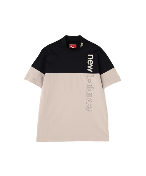 New Balance Golf(ニューバランスゴルフ)の「【new balance golf】接触冷感 半袖 モックネック プルオーバー (MENS SPORT)(Tシャツ/カットソー・メンズ・ブラック/ベージュ/ホワイト/ホワイト系その他・LARGE/X-LARGE/MEDIUM/XX-LARGE)」の4枚目の写真