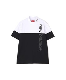 【new balance golf】接触冷感 半袖 モックネック プルオーバー (MENS SPORT)