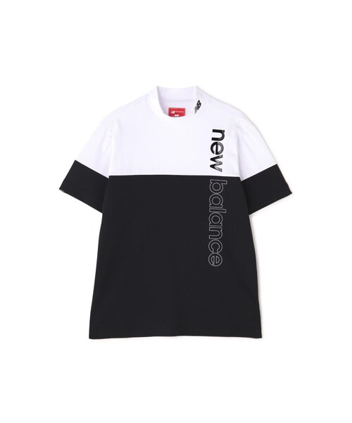 New Balance Golf(ニューバランスゴルフ)の「【new balance golf】接触冷感 半袖 モックネック プルオーバー (MENS SPORT)(Tシャツ/カットソー・メンズ・ブラック/ベージュ/ホワイト/ホワイト系その他・LARGE/X-LARGE/MEDIUM/XX-LARGE)」の3枚目の写真