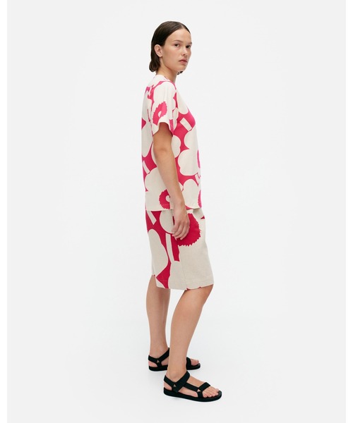 marimekko（マリメッコ）の「Unikko / Tunnit jersey top（T