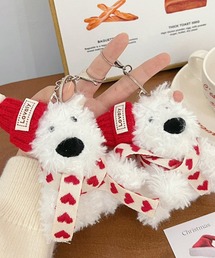 HALEY PESCA（ヘーリーペスカ）の「HALEY PESCA/いぬ　ぬいぐるみキーホルダー（キーホルダー）」