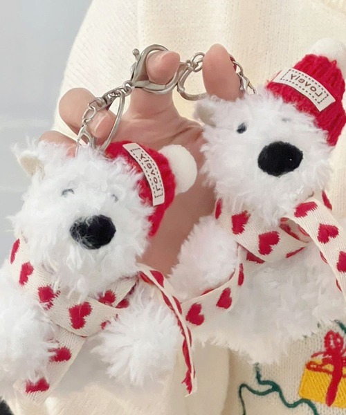 セール】HALEY PESCA/いぬ ぬいぐるみキーホルダー（キーホルダー