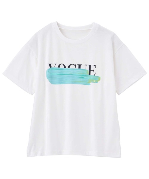GeeRA（ジーラ）の「アソートロゴＴシャツ（Tシャツ/カットソー・レディース・ブルー/グリーン/ベージュ・X-LARGE/LARGE/MEDIUM）」の8枚目の写真