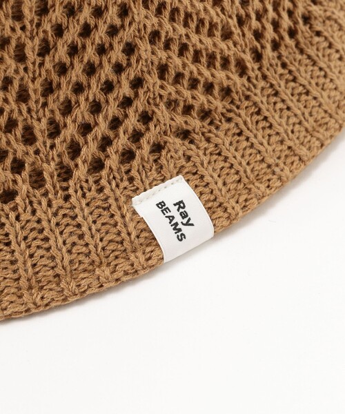 Ray BEAMS（レイビームス）の「Ray BEAMS / リバーシブル サーモ ハット（ハット・レディース・ブラウン系その他2/ブルー系その他4・ONE SIZE）」の11枚目の写真