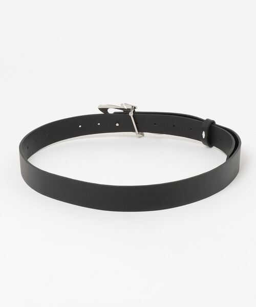 WEGO（ウィゴー）の「WEGO/バックルデザインベルト（ベルト・レディース・ブラック/ホワイト・FREE）」の3枚目の写真