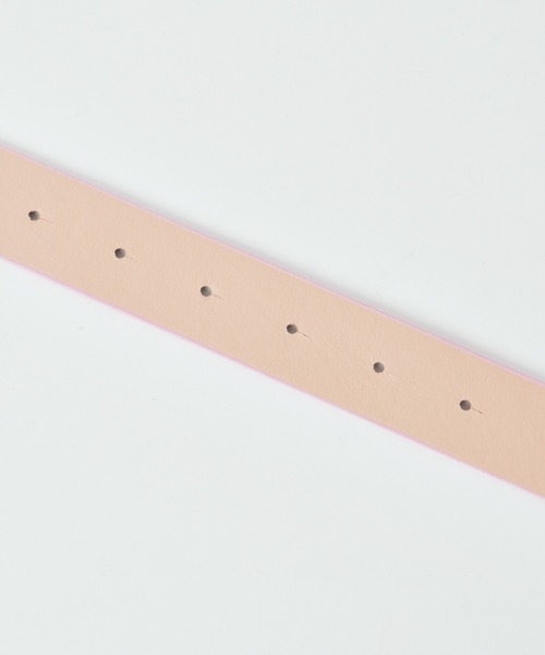 WEGO（ウィゴー）の「WEGO/バックルデザインベルト（ベルト・レディース・ブラック/ホワイト・FREE）」の4枚目の写真