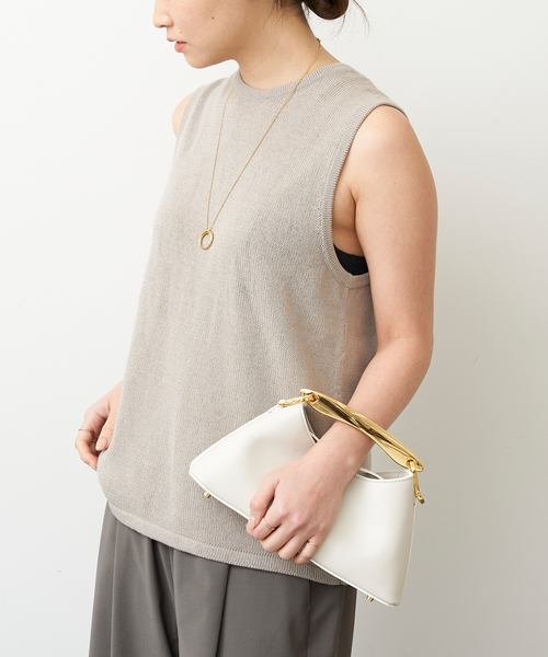 tibi(ティビ)の「【TIBI/ティビ】 COTTON CROSS ニット(ニット/セーター・レディース・ベージュ・FREE)」の6枚目の写真
