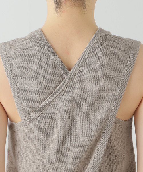 tibi(ティビ)の「【TIBI/ティビ】 COTTON CROSS ニット(ニット/セーター・レディース・ベージュ・FREE)」の15枚目の写真