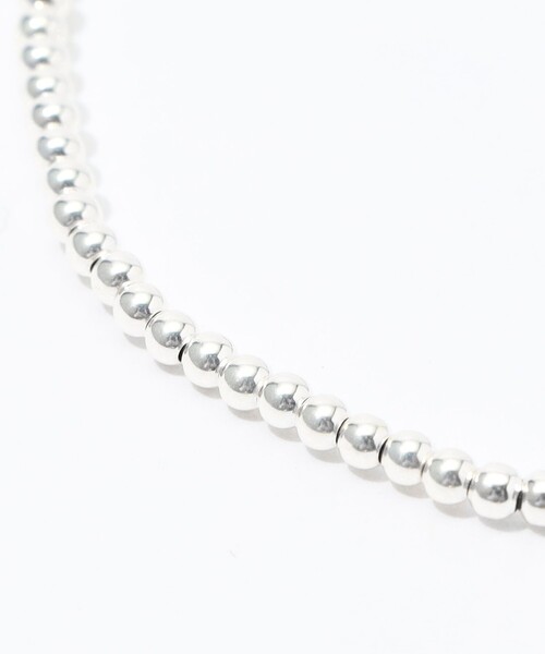 NINA&JULES（ニナエジュール）の「Nina&Jules 3mm beaded ブレスレット（ブレスレット・レディース・シルバー・FREE）」の5枚目の写真