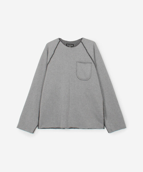 MONITALY(モニタリー)の「MONITALY | 〈別注〉ラグランスリーブスウェット BLACK MEN(スウェット・メンズ・ブラック・XL/L)」の12枚目の写真