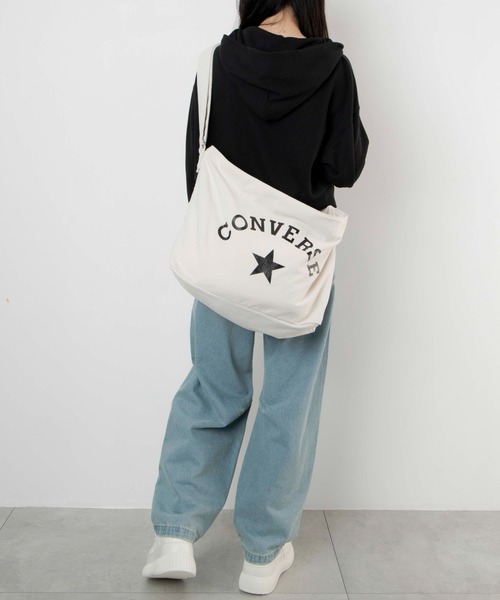 ∴WEGO/別注CONVERSEキャンバスショルダー（ショルダーバッグ