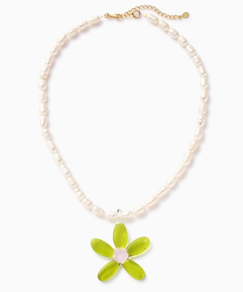 ROSE BUD（ローズバッド）の「(NINFA handmade)ブルームネックレス 