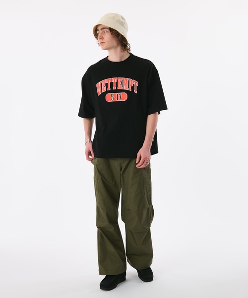 WETTEMPT(ウィテンプト)の「OVERSIZED GRAPHIC TEE / オーバーサイズグラフィックT(Tシャツ/カットソー・メンズ・ブルー/ブラック/ホワイト/ネイビー/ホワイト系その他/ブラック系その他・SMALL/MEDIUM/LARGE)」の21枚目の写真