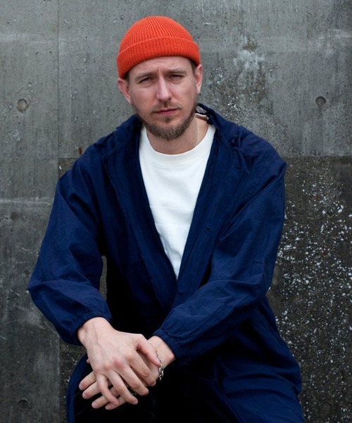 RACAL（ラカル）の「【Racal】SK8 Roll Knit Cap RL-19-1029（ニットキャップ/ビーニー・メンズ・チャコールグレー/ブラック/オリーブ/ホワイト/ベージュ/ネイビー/パープル/マスタード/オレンジ・FREE）」の18枚目の写真