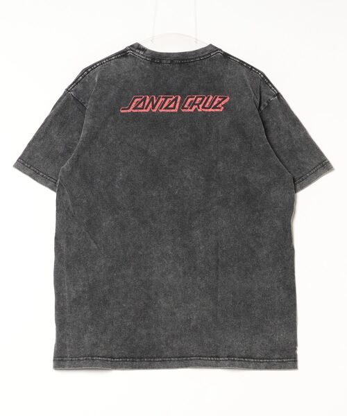 SANTA CRUZ（サンタクルーズ）の「【ムラサキスポーツ限定】SANTACRUZ/サンタクルーズ 半袖Tシャツ 古着風 ピグメント 502242405（Tシャツ/カットソー・メンズ・ブラック系1/ブラック系3/ブラック系4/ブラック系2・M/XL/L）」の6枚目の写真
