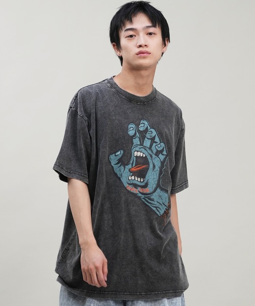 SANTA CRUZ（サンタクルーズ）の「【ムラサキスポーツ限定】SANTACRUZ/サンタクルーズ 半袖Tシャツ 古着風 ピグメント 502242405（Tシャツ/カットソー・メンズ・ブラック系1/ブラック系3/ブラック系4/ブラック系2・M/XL/L）」の16枚目の写真