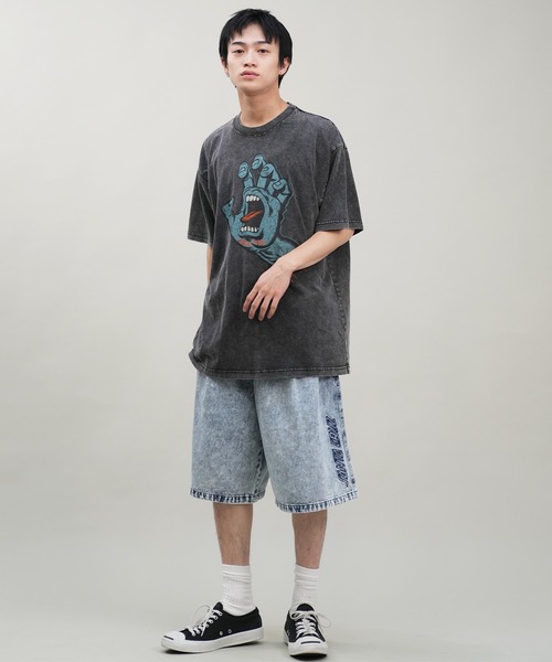 SANTA CRUZ（サンタクルーズ）の「【ムラサキスポーツ限定】SANTACRUZ/サンタクルーズ 半袖Tシャツ 古着風 ピグメント 502242405（Tシャツ/カットソー・メンズ・ブラック系1/ブラック系3/ブラック系4/ブラック系2・M/XL/L）」の20枚目の写真