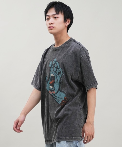 SANTA CRUZ（サンタクルーズ）の「【ムラサキスポーツ限定】SANTACRUZ/サンタクルーズ 半袖Tシャツ 古着風 ピグメント 502242405（Tシャツ/カットソー・メンズ・ブラック系1/ブラック系3/ブラック系4/ブラック系2・M/XL/L）」の17枚目の写真