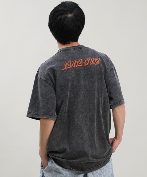 SANTA CRUZ（サンタクルーズ）の「【ムラサキスポーツ限定】SANTACRUZ/サンタクルーズ 半袖Tシャツ 古着風 ピグメント 502242405（Tシャツ/カットソー・メンズ・ブラック系1/ブラック系3/ブラック系4/ブラック系2・M/XL/L）」の18枚目の写真