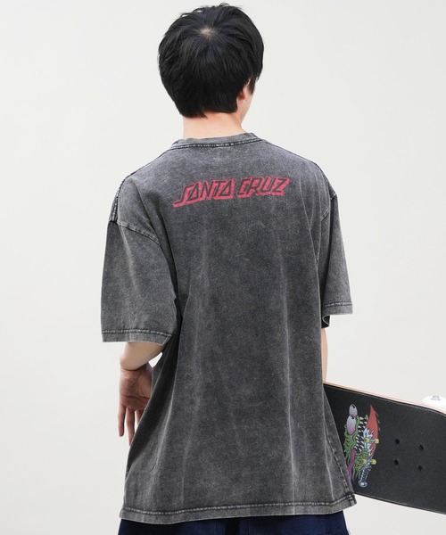 SANTA CRUZ（サンタクルーズ）の「【ムラサキスポーツ限定】SANTACRUZ/サンタクルーズ 半袖Tシャツ 古着風 ピグメント 502242405（Tシャツ/カットソー・メンズ・ブラック系1/ブラック系3/ブラック系4/ブラック系2・M/XL/L）」の11枚目の写真