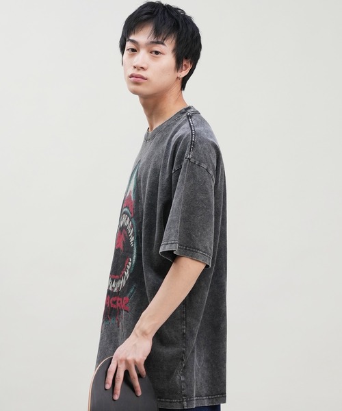 SANTA CRUZ（サンタクルーズ）の「【ムラサキスポーツ限定】SANTACRUZ/サンタクルーズ 半袖Tシャツ 古着風 ピグメント 502242405（Tシャツ/カットソー・メンズ・ブラック系1/ブラック系3/ブラック系4/ブラック系2・M/XL/L）」の10枚目の写真