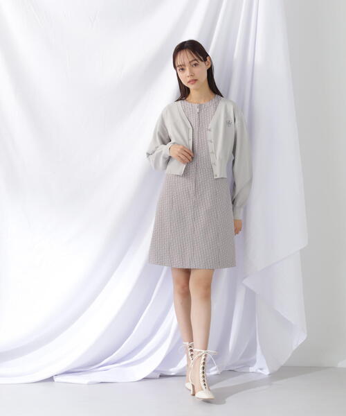 JILL by JILL STUART(ジルバイジルスチュアート)の「◇<アンサンブル対応>ジェムカラーUV&ウォッシャブルカーデ(カーディガン/ボレロ・レディース・グレー/ブルー/ホワイト系その他/ネイビー・FREE)」の11枚目の写真