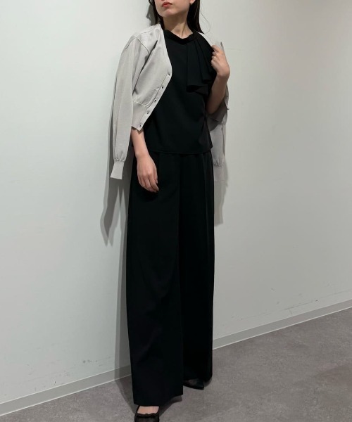 JILL by JILL STUART(ジルバイジルスチュアート)の「◇<アンサンブル対応>ジェムカラーUV&ウォッシャブルカーデ(カーディガン/ボレロ・レディース・グレー/ブルー/ホワイト系その他/ネイビー・FREE)」の8枚目の写真