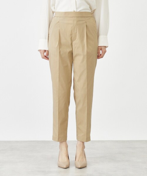 THE SHOP TK （ザ ショップ ティーケー ）の「◆ハイパーストレッチテーパードパンツ/洗える（その他パンツ・レディース・ライトベージュ/ダークグレー/ブラック・12/13/10/14/11）」の4枚目の写真