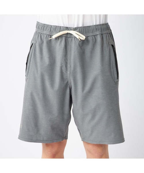 Ocean Pacific(オーシャンパシフィック)の「Ocean Pacific/オーシャンパシフィック ショートパンツ 水陸両用 無地 総柄 ロゴ 刺繍 ハイブリッド リバーシブル ショーツ(水着・メンズ・ブルー/ブラック・M/L/XL)」の2枚目の写真