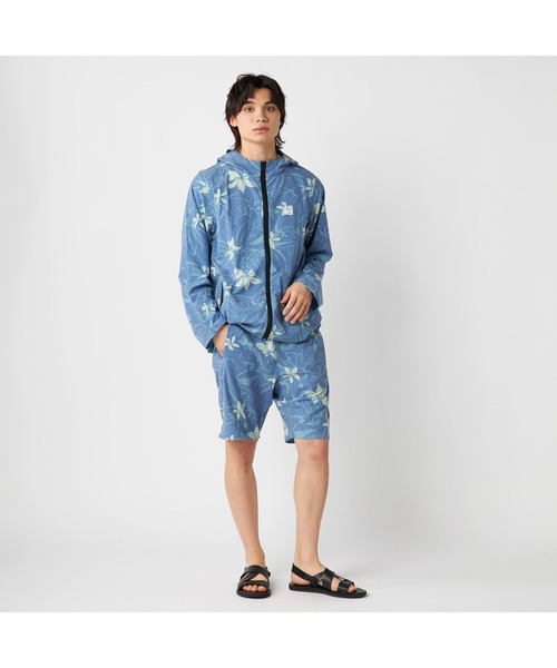 Ocean Pacific(オーシャンパシフィック)の「Ocean Pacific/オーシャンパシフィック ショートパンツ 水陸両用 無地 総柄 ロゴ 刺繍 ハイブリッド リバーシブル ショーツ(水着・メンズ・ブルー/ブラック・M/L/XL)」の19枚目の写真