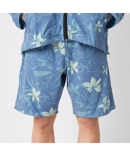 Ocean Pacific(オーシャンパシフィック)の「Ocean Pacific/オーシャンパシフィック ショートパンツ 水陸両用 無地 総柄 ロゴ 刺繍 ハイブリッド リバーシブル ショーツ(水着・メンズ・ブルー/ブラック・M/L/XL)」の22枚目の写真