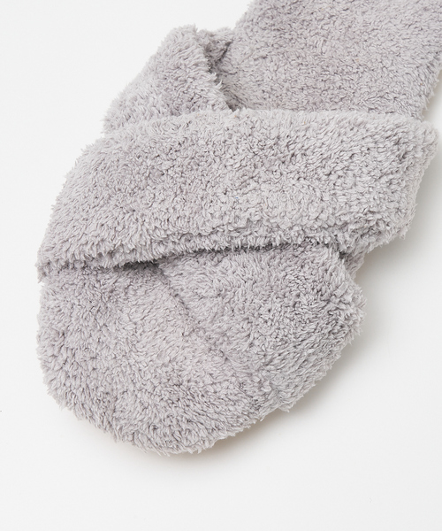 collex(コレックス)の「パイルクロスルームシューズ(ルームシューズ/スリッパ・レディース・ベージュ/グレー/チャコールグレー・M/L)」の14枚目の写真