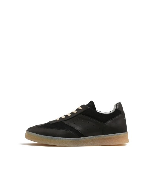MM6 Maison Margiela(エムエムシックス メゾン マルジェラ)の「SNEAKERS(スニーカー・メンズ・ベージュ系その他/ブラック・42/43/41)」の2枚目の写真