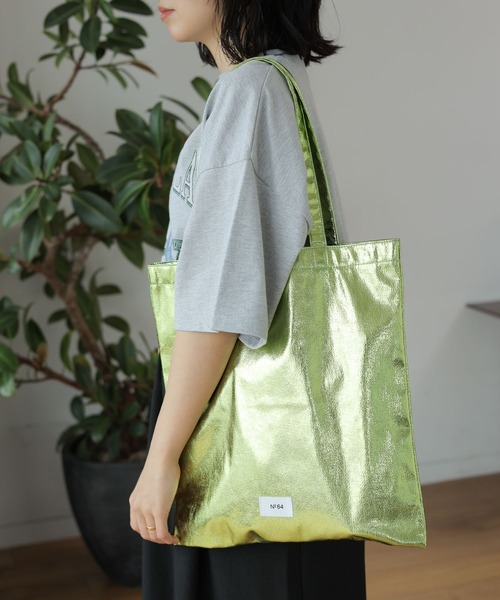 LEPSIM(レプシィム)の「アソートトートバッグ 116579(トートバッグ・レディース・シルバー系その他/ゴールド/ライム/ピンク/シルバー/ブラック/ブラウン/ガンメタ/ブラック系その他/シルバー系その他2/ブルー系その他・ONE SIZE)」の5枚目の写真