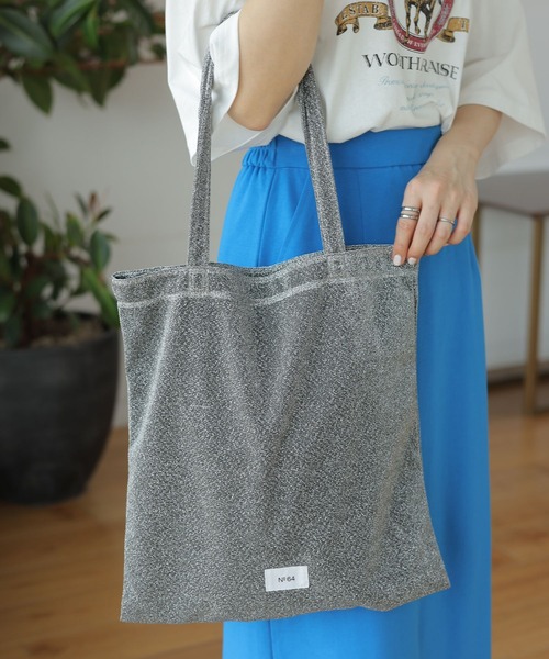 LEPSIM(レプシィム)の「アソートトートバッグ 116579(トートバッグ・レディース・シルバー系その他/ゴールド/ライム/ピンク/シルバー/ブラック/ブラウン/ガンメタ/ブラック系その他/シルバー系その他2/ブルー系その他・ONE SIZE)」の12枚目の写真