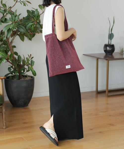 LEPSIM(レプシィム)の「アソートトートバッグ 116579(トートバッグ・レディース・シルバー系その他/ゴールド/ライム/ピンク/シルバー/ブラック/ブラウン/ガンメタ/ブラック系その他/シルバー系その他2/ブルー系その他・ONE SIZE)」の21枚目の写真