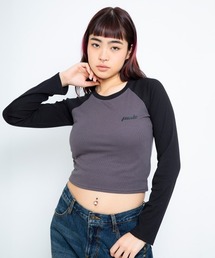 atmos pink Original logo raglan tee / アトモス ピンク オリジナル ロゴ ラグラン ティー