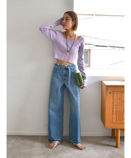 Ungrid(アングリッド)の「ギャザーハンドバッグ(ハンドバッグ・レディース・グリーン/オフホワイト/ブラック・FREE)」の20枚目の写真