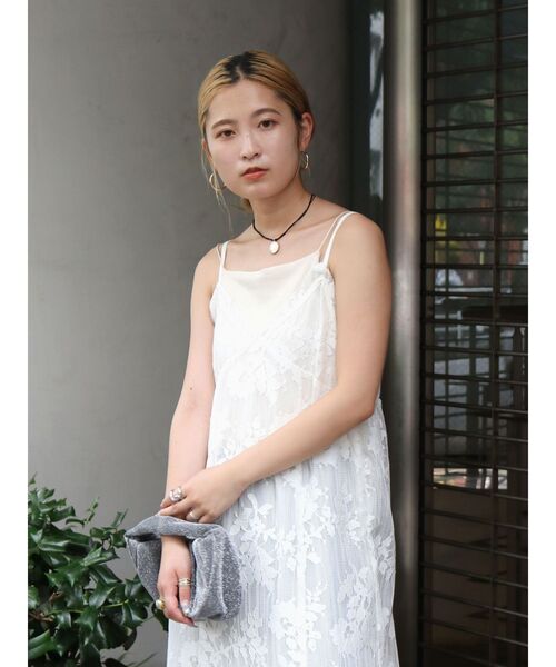 Ungrid(アングリッド)の「ギャザーハンドバッグ(ハンドバッグ・レディース・グリーン/オフホワイト/ブラック・FREE)」の21枚目の写真