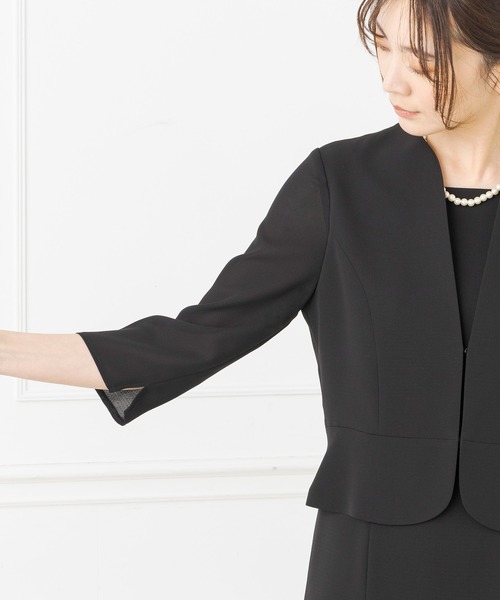 【セール】セットアップ風ブラックフォーマルワンピース（ワンピース）｜CARETTE（カレット）