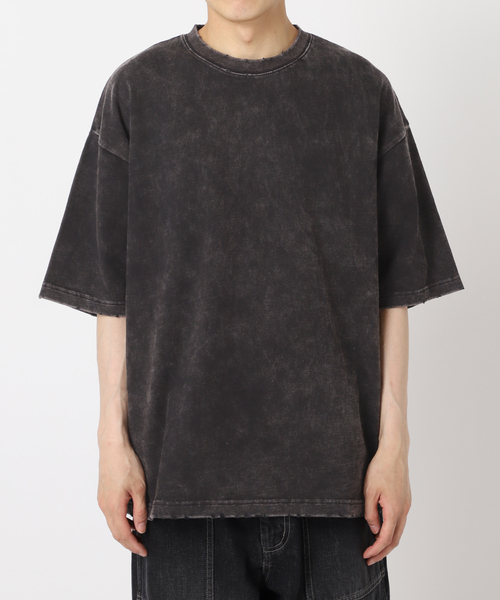 JOURNAL STANDARD(ジャーナルスタンダード)の「アシッド ダメージ ヘビーTシャツ(Tシャツ/カットソー・メンズ・ブラック系その他/ピンク/チャコールグレー/ラベンダー・X-LARGE/MEDIUM/LARGE)」の21枚目の写真