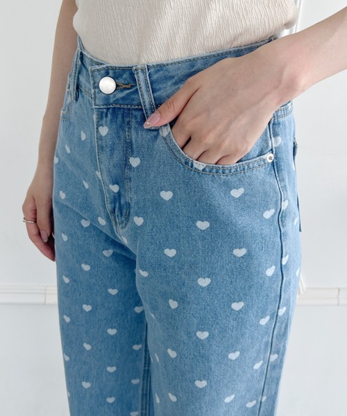 Loueme(ルエム)の「アソートパターンデニムパンツ(デニムパンツ・レディース・ライトブルー/その他1・S/M)」の2枚目の写真