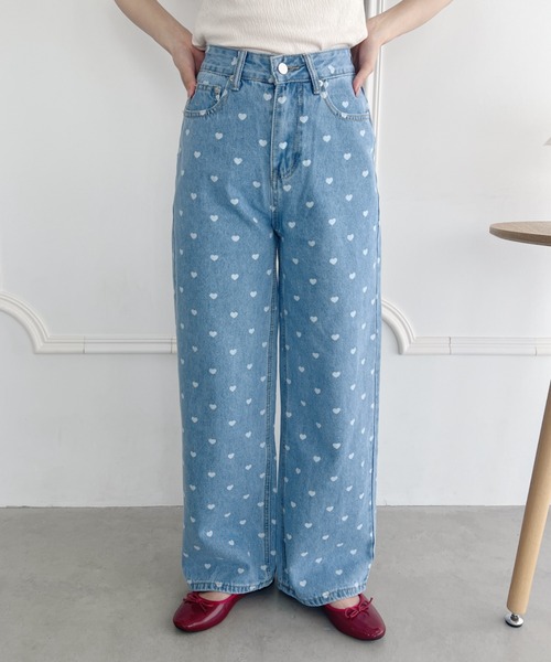 Loueme(ルエム)の「アソートパターンデニムパンツ(デニムパンツ・レディース・ライトブルー/その他1・S/M)」の5枚目の写真