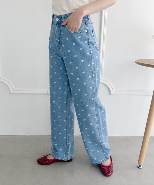 Loueme(ルエム)の「アソートパターンデニムパンツ(デニムパンツ・レディース・ライトブルー/その他1・S/M)」の6枚目の写真