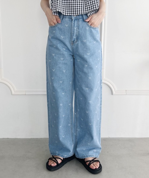 Loueme(ルエム)の「アソートパターンデニムパンツ(デニムパンツ・レディース・ライトブルー/その他1・S/M)」の11枚目の写真